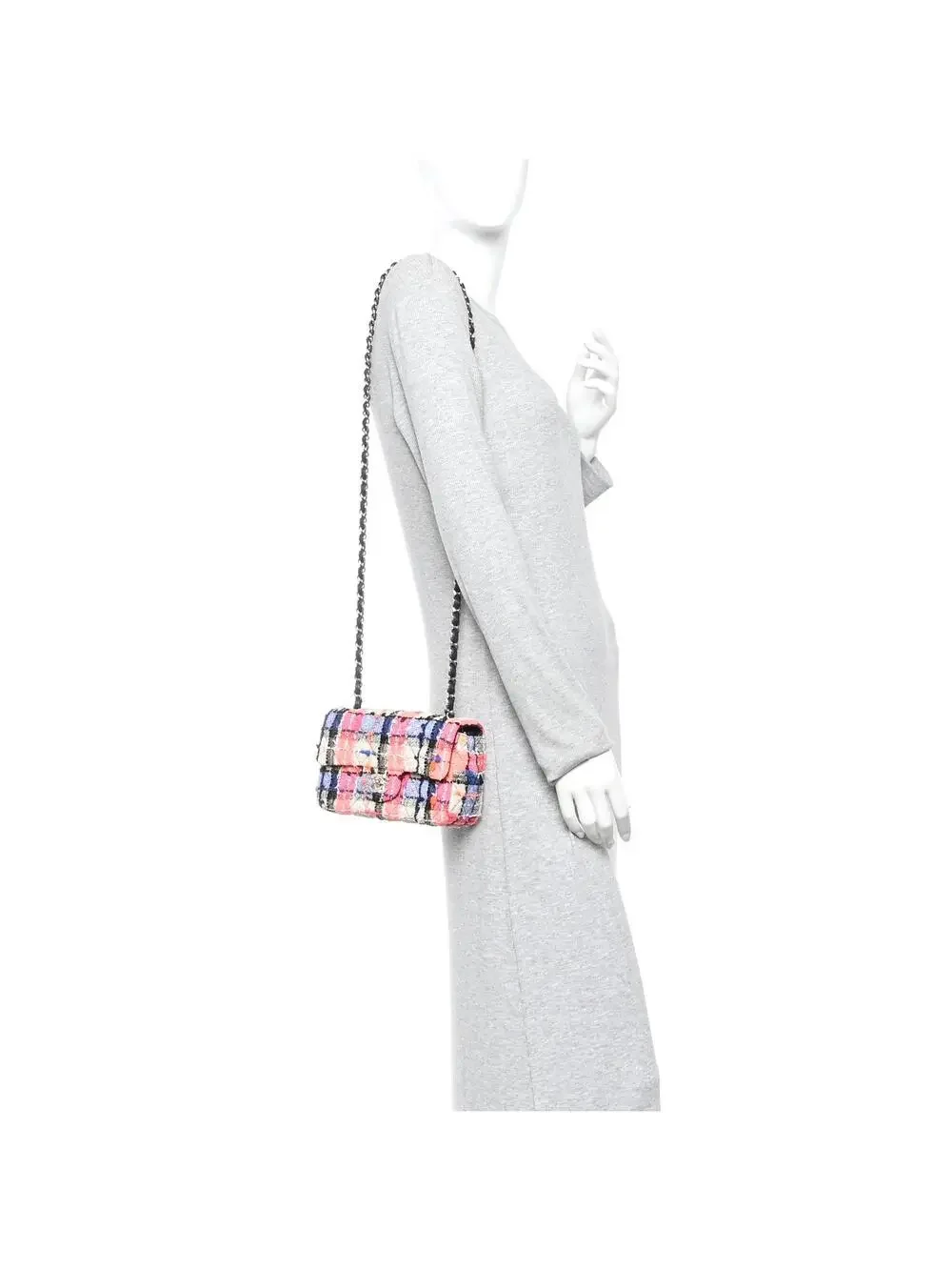 Chanel Tweed Quilted Mini Rectangular #284934C47B